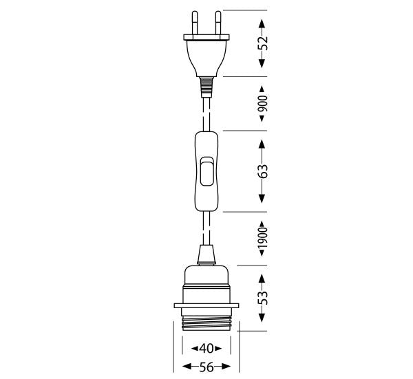 Lichtgedraaid - Tafellamp